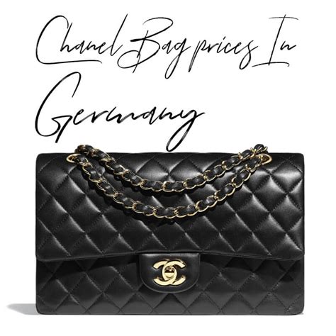 is chanel cheaper in germany|chanel bags in france.